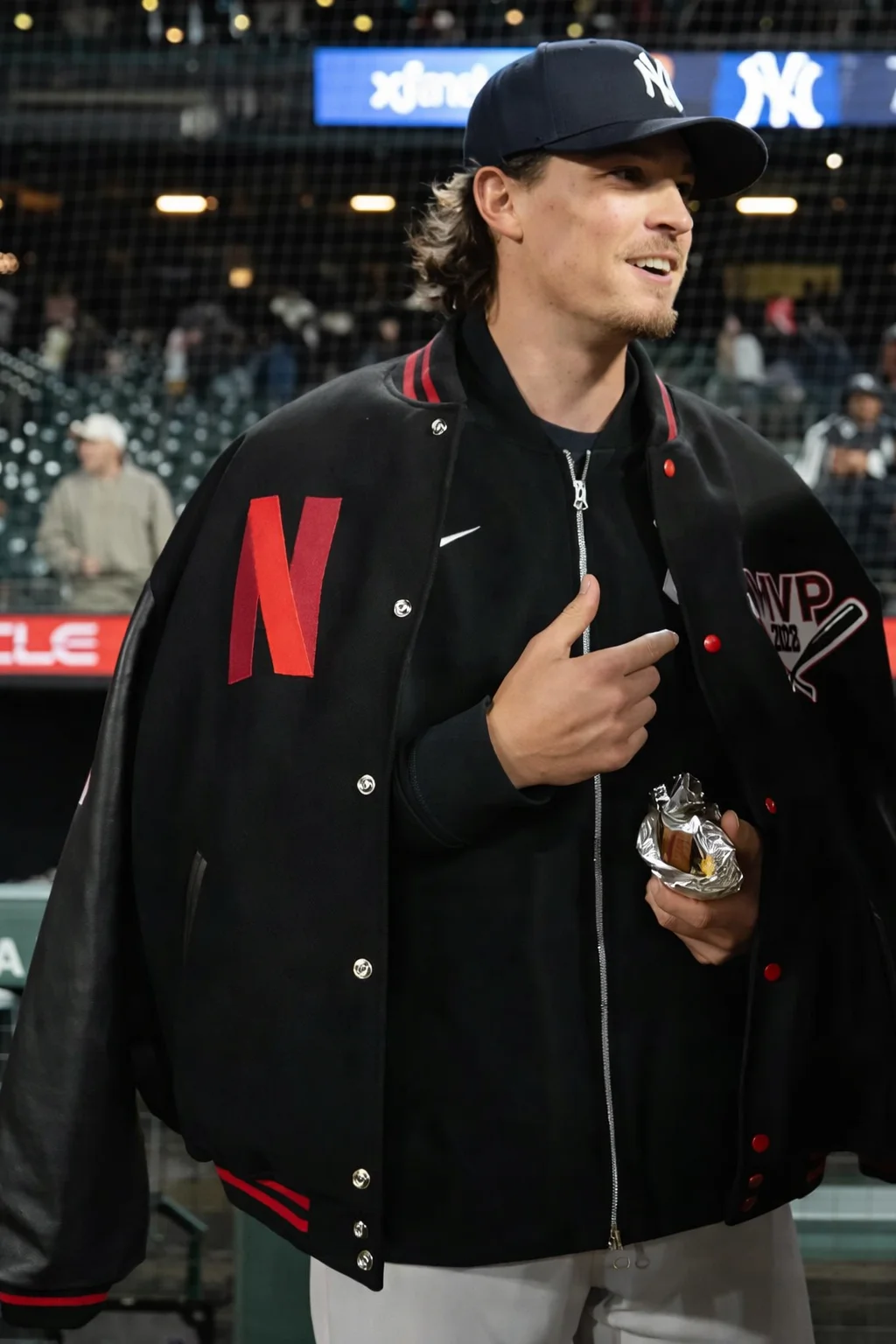 San Francisco Giants vs New York Yankees Max Fried Jacket