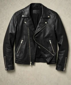 Singles Bridget Fonda Biker Leather Jacket