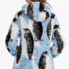 Supreme Penguins Fleece Hooded Jacket