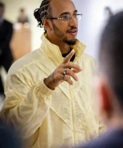 TeamLH Exhibition Lewis Hamilton Yellow Jacket
