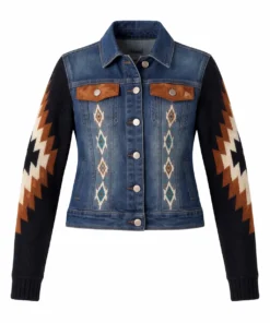 Tenille Daniel Allegiance Season 3 Embroidered Denim Jacket