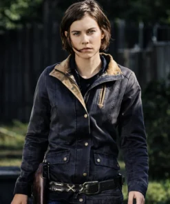The Walking Dead Maggie Greene Blue Jacket