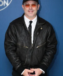 Tonight Show Jimmy Fallon Daniel Arsham Leather Jacket