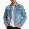 True Religion Patch Denim Jacket