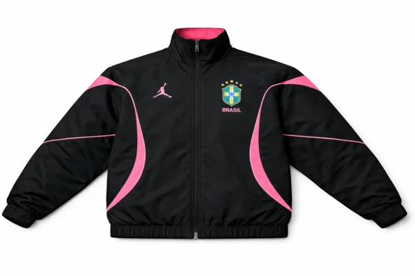 Fifa World Cup 2026 Nike × Jordan Brazil Anthem Jacket front view