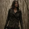 The Walking Dead Season 11 Maggie Greene Leather Jacket