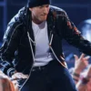 52nd Annual Grammy Eminem Black Jacket