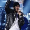 52nd Annual Grammy Eminem Black Jacket