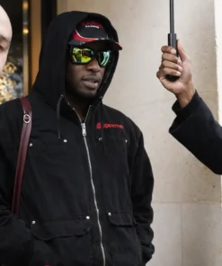 A$AP Rocky Black Hooded Jacket