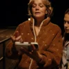 Beef S2 Carey Mulligan Brown Sherpa Fleece Floral Jacket