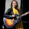 Maggie Rogers Black Leather Jacket