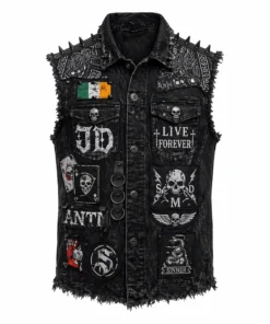 now create this jacket but front pose with white background