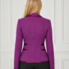 Dana Perino America’s Newsroom 2026 Purple Tweed Jacket
