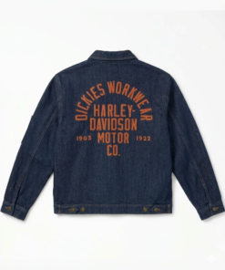 Dickies x Harley Davidson Boxy Fit Denim Jacket
