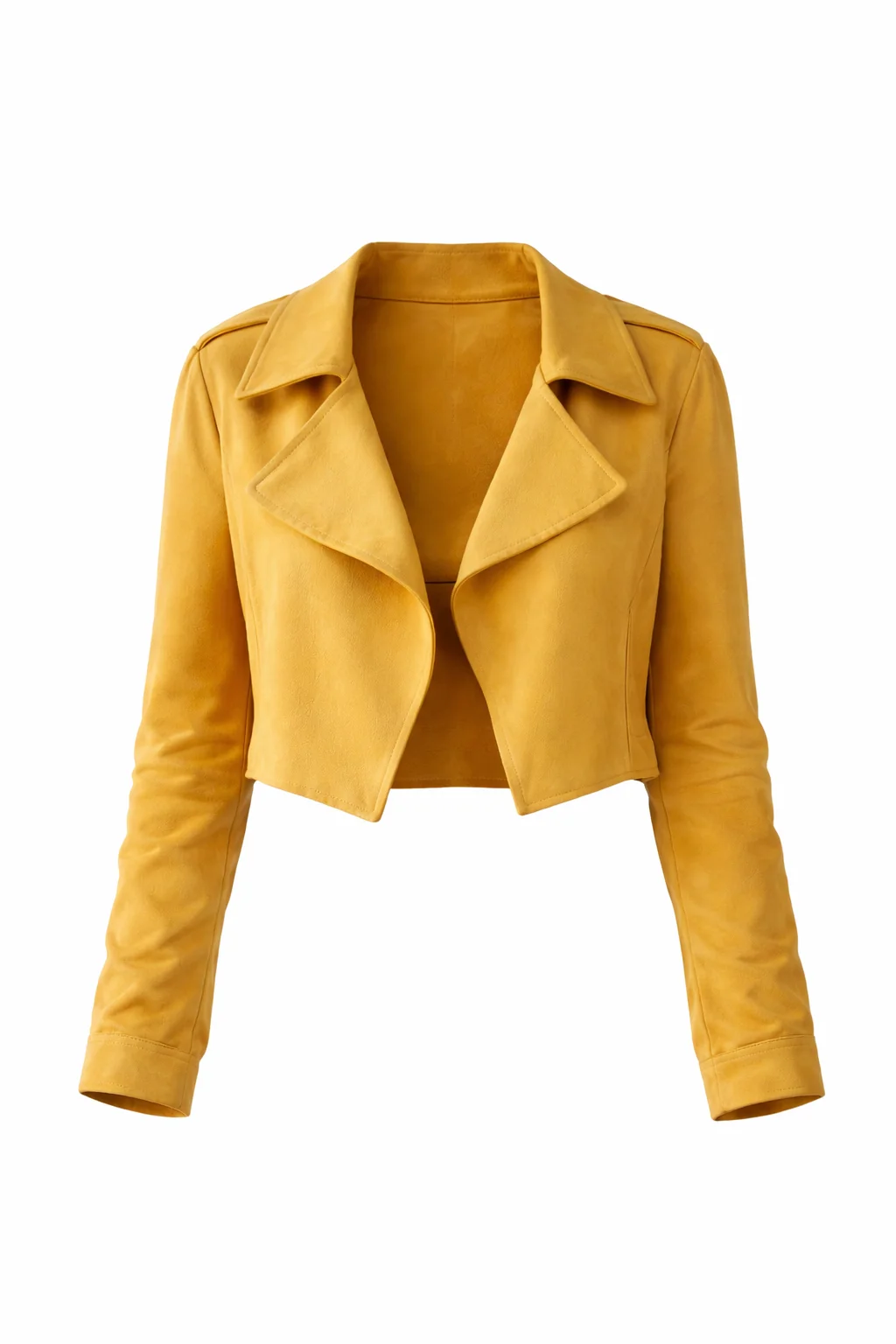 Dove Cameron 56 Days 2026 Yellow Cropped Blazer Jacket