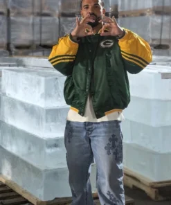 Drake Iceman Packers Jacket