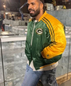 Drake Iceman Packers Jacket