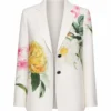 Karl Lagerfeld Paris Floral Blazer