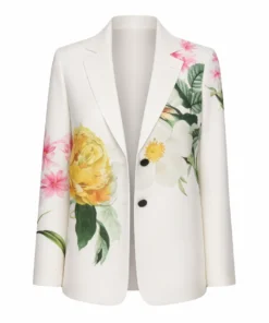 Karl Lagerfeld Paris Floral Blazer