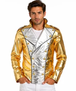 Golden Michael Jackson History World Tour Jacket
