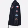 Houston Texans Navy Coaches Jacket