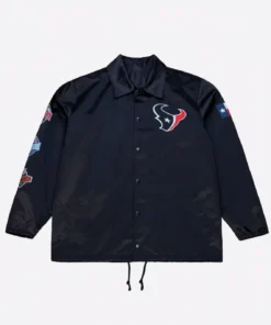 Houston Texans Navy Coaches Jacket