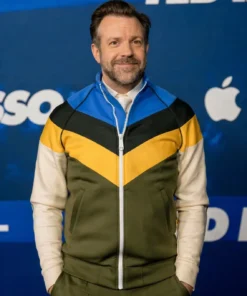 Jason Sudeikis Ted Lasso S03 Premiere Track Jacket