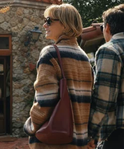 Lindsay Crane-Martin Beef S02 Tan Black Striped Coat