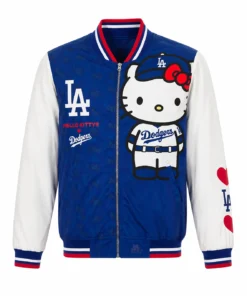 Los Angeles Dodgers x Hello Kitty Bomber Jacket