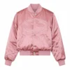Pharrell Williams Dusty Pink Bomber Jacket