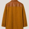 Rihanna Mustard Miu Miu Suede Jacket