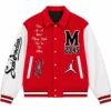 Saint Mxxxxxx x Jordan Rui Hachimura Varsity jacket