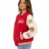 San Francisco 49ers x Golf Wang Red Letterman Varsity Jacket