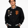 San Francisco Giants Black Starter Jacket