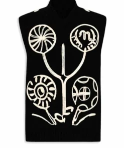 Sang Heon Lee XO Kitty Season 3 Embroidered Vest