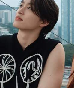 Sang Heon Lee XO Kitty Season 3 Embroidered Vest