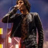 Sombr Coachella 2026 Studded Leather Jacket