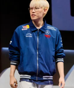 T1 LCK 2024 Blue Uniform Jacket