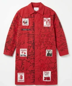 Teddy Swims 2026 Coachella Red Coat