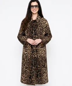 The Devil Wears Prada 2 Anne Hathaway Leopard Coat