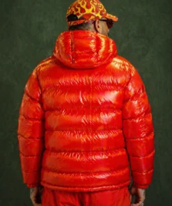 Ryan Castro Red Puffer Jacket