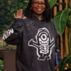 The View Whoopi Goldberg Gray Hoodie