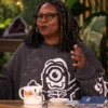 The View Whoopi Goldberg Gray Hoodie