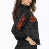 UFC 326 Black Lightweight Bomber Jacket