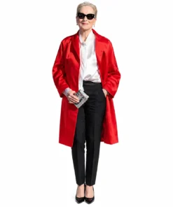 The Devil Wears Prada 2 Premiere Meryl Streep Red Coat