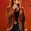 60th ACM Awards Reba McEntire Fringe Jacket