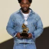 67th Annual GRAMMY Awards Kendrick Lamar Denim Jacket