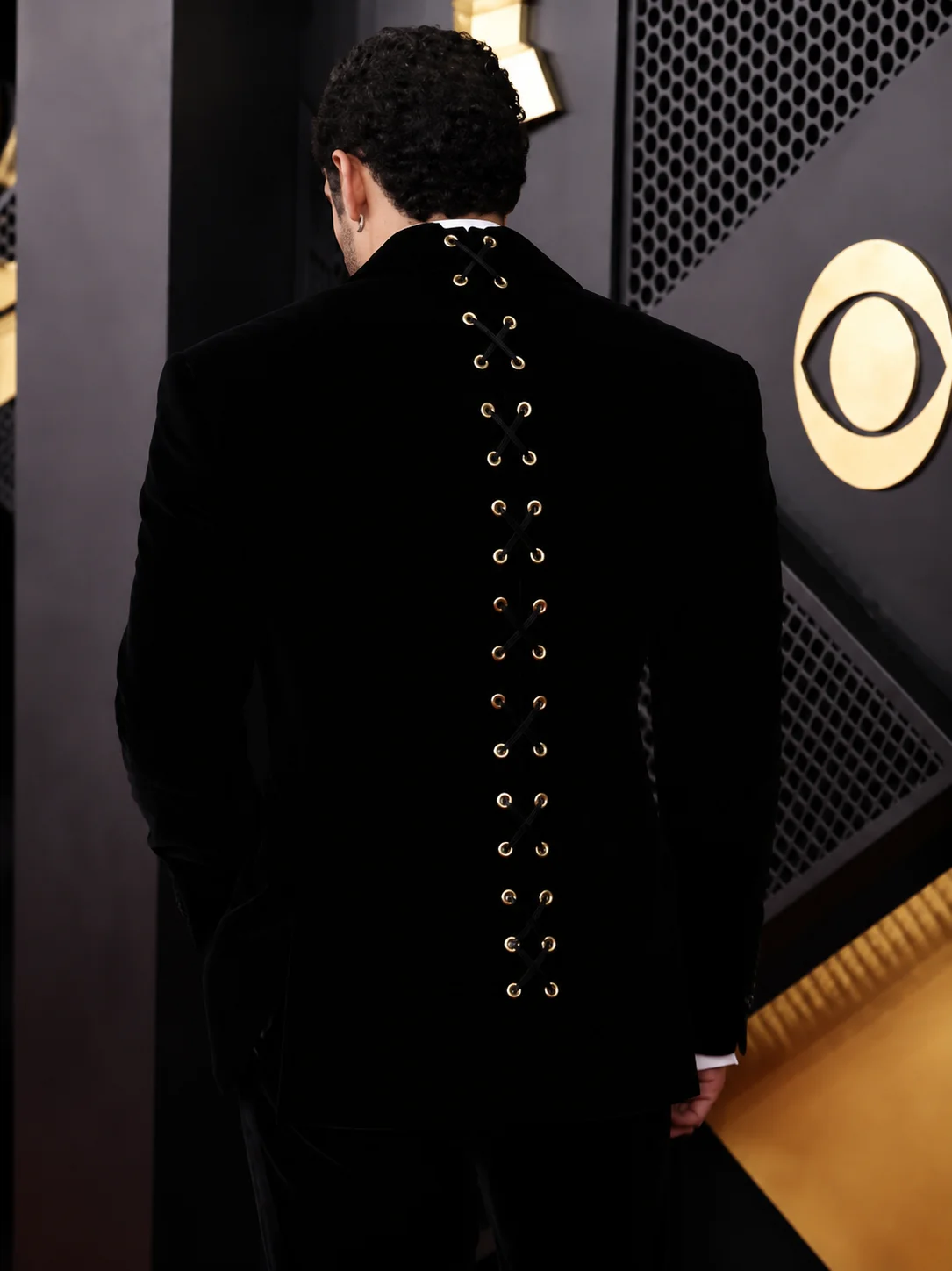 68th GRAMMY Awards Bad Bunny Black Suit