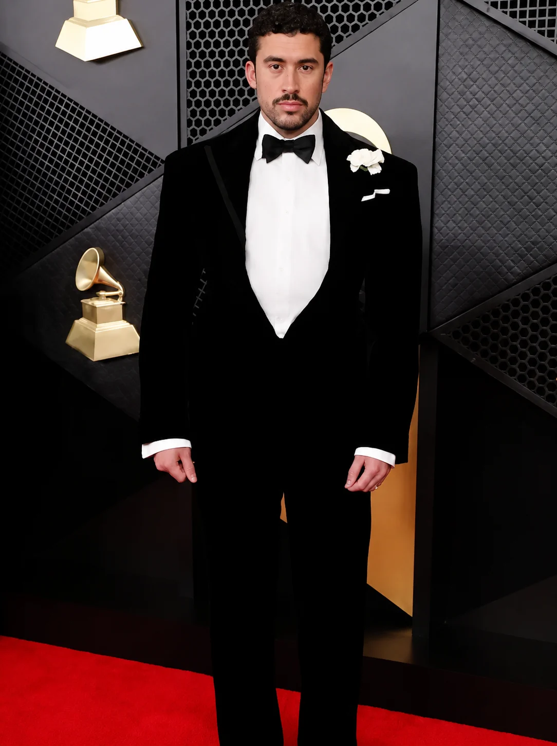 68th GRAMMY Awards Bad Bunny Black Suit