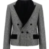 68th GRAMMY Awards Harry Styles Gray Cropped Blazer